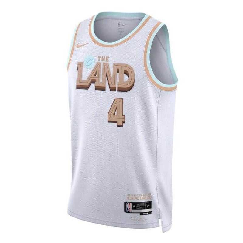 Evan Mobley Cleveland Cavaliers Unisex 22/23 NBA Jersey - City Edition - Branco