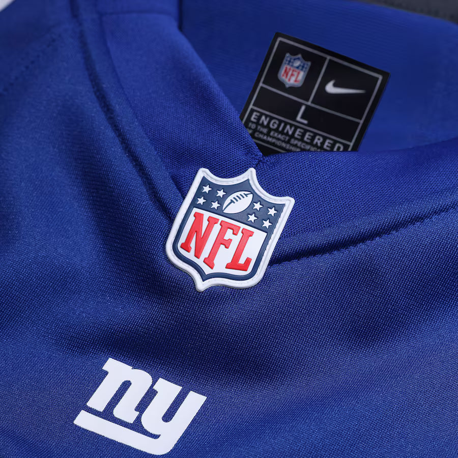 New York Giants Malik Nabers - NFL Game Jersey - Azul