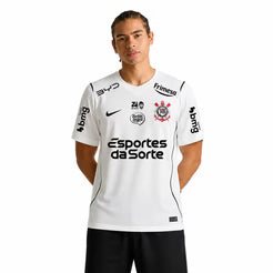 Camisa Corinthians 2026/27 Full Sponsors Home - Player