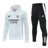 Agasalho Real Madrid 2025/26 Branco - Moletom Com Capuz