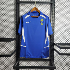 Camisa Brazil Away 2002 Women - Retro Version