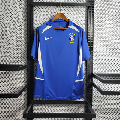 Camisa Brazil Away 2002 Women - Retro Version