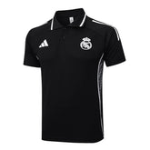 Camisa Real Madrid 2025/26 Edição Polo - Preto - Versão Torcedor