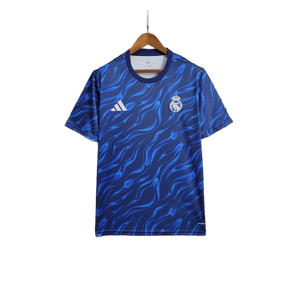 Camisa Real Madrid 25/26 Treino - Azul Marinho - Versão Torcedor