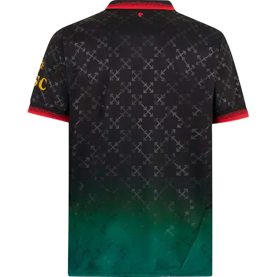 Camisa AC Milan 2024/25 Edição Comemorativa - Preto - Versão Torcedor