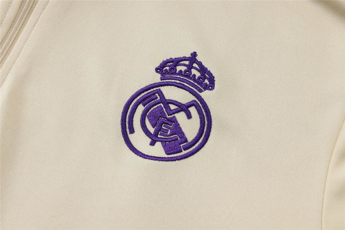 Agasalho Real Madrid 2025/26 Damasco - Com Fecho