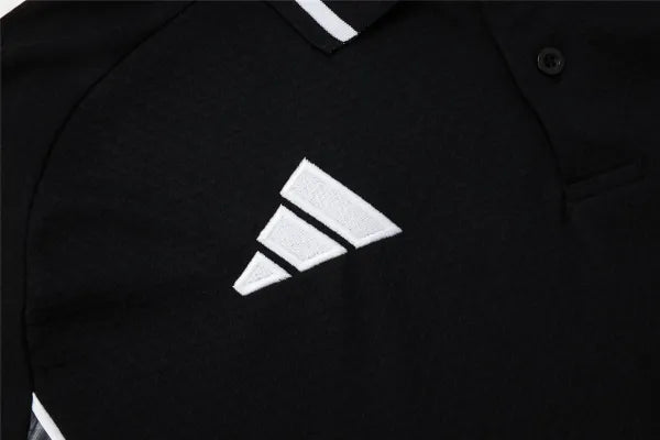 Camisa Real Madrid 2025/26 Edição Polo - Preto - Versão Torcedor