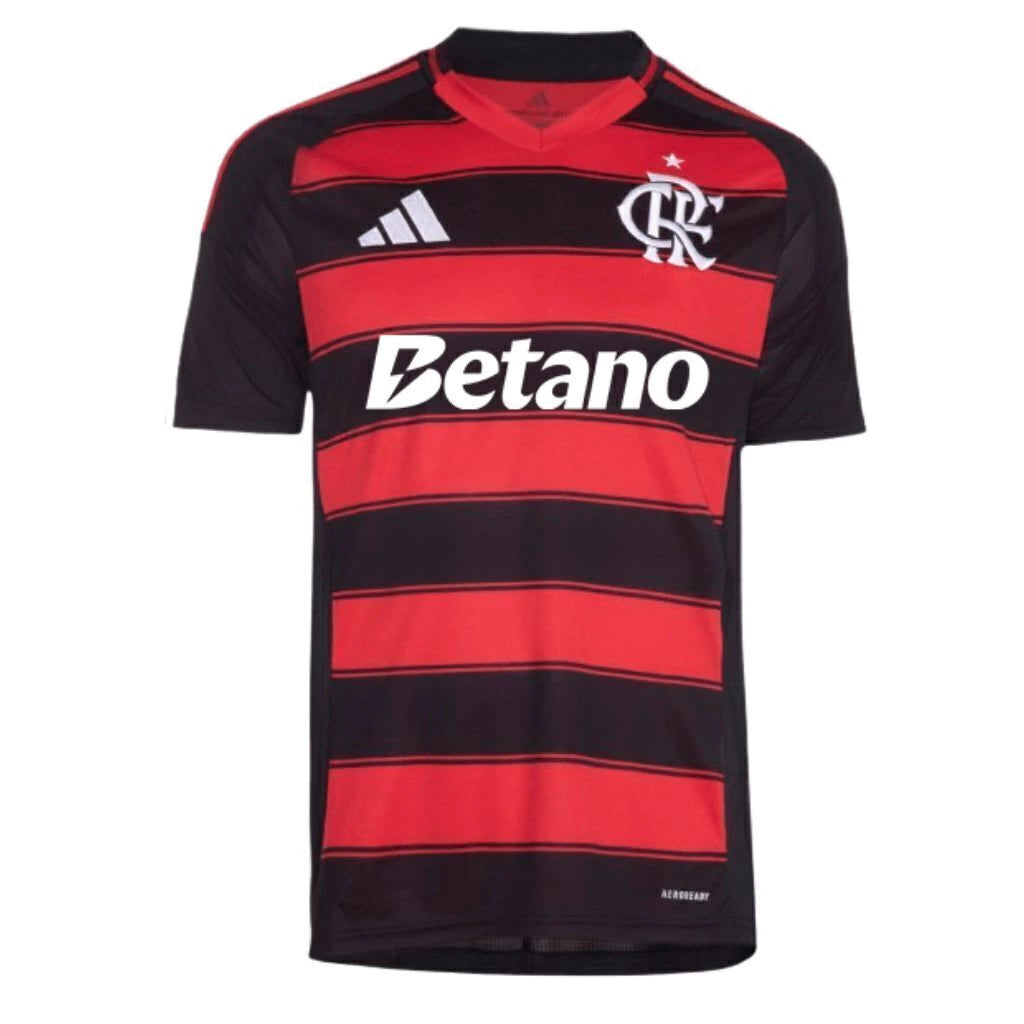 Camisa Flamengo Home 2025 Men Betano - Fan Version