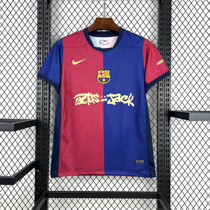 Camisa Barcelona X Travis Scott 24/25 I Home - Versão Torcedor