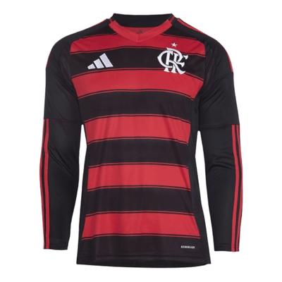 Camisa Flamengo Home 2025 Men - Manga Longa