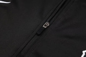 Agasalho Barcelona 2024/25 Preto  - Com Fecho