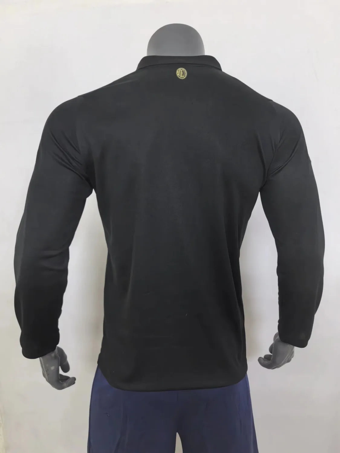 Camisa AC Milan 2025/26 125 Anos Preto - Manga Longa