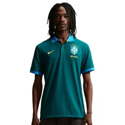 Mens Brazil Polo Shirt Black FIFA World Cup 2026