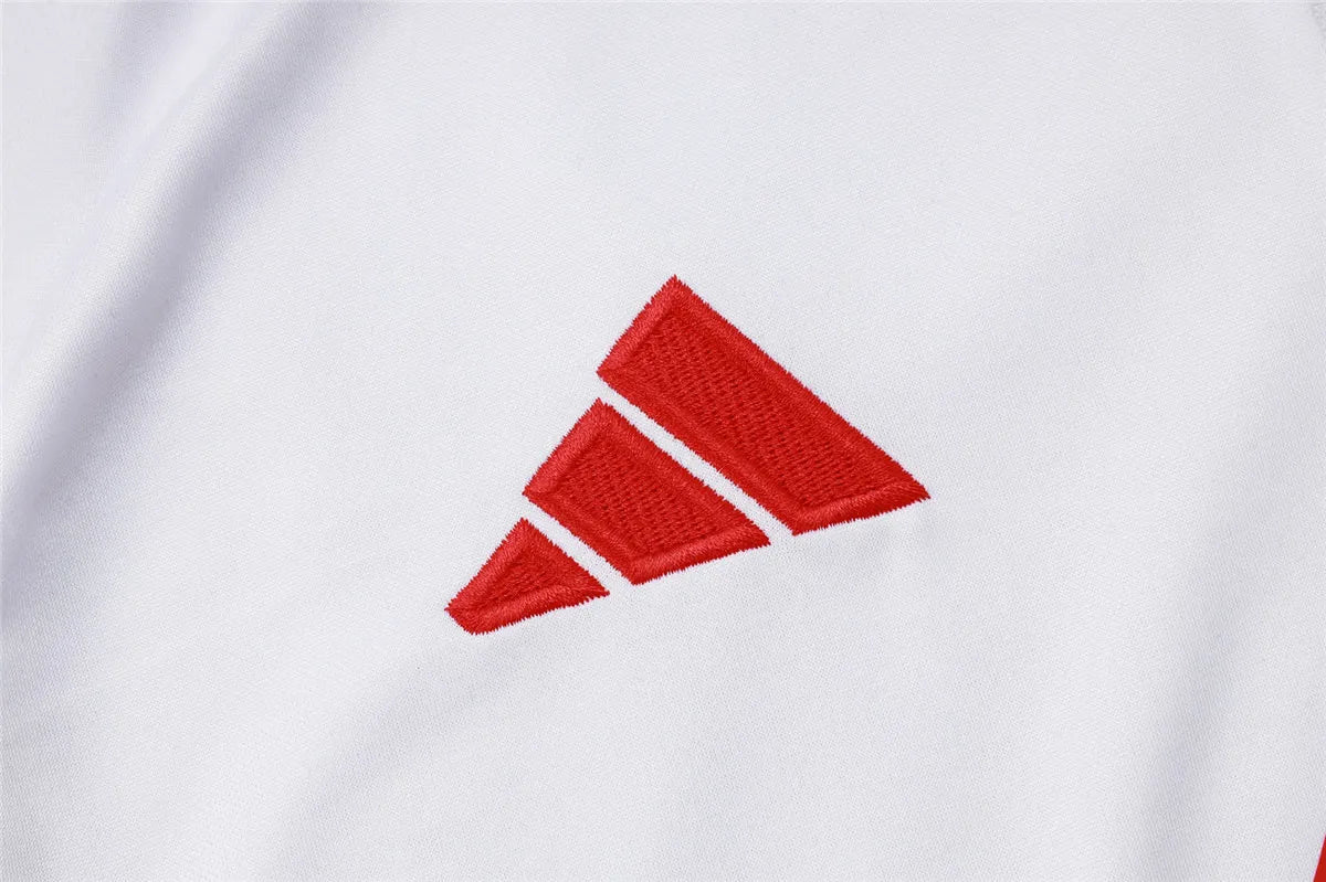 Agasalho Liverpool 2025/26 Branco - Com Fecho