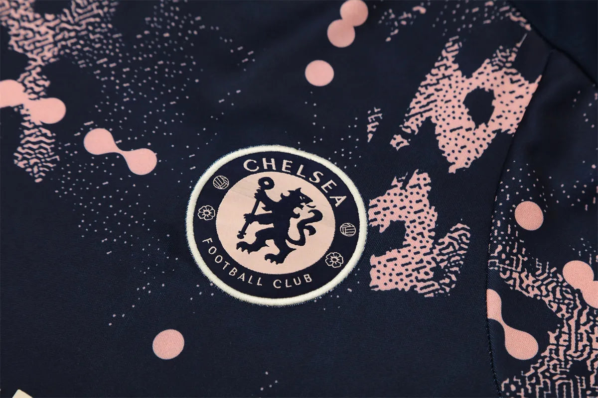 Agasalho Chelsea 2025/26 Black  - Moletom Com Capuz
