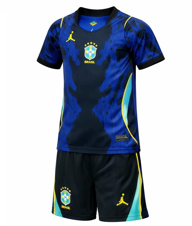 Camisa Brasil away 2026 Kit Kids