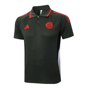 Camisa Bayern de Munique 2025/26 Edição Polo Verde Escuro