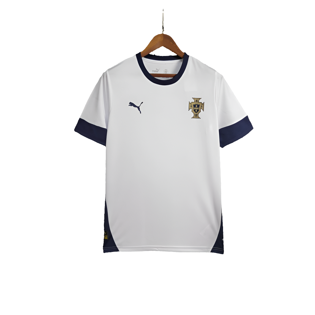 Camisa Portugal 25/26 Treino - Branco - Versão Torcedor