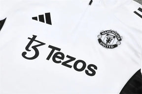 Agasalho Manchester United 2025/26 Branco II - Com Fecho