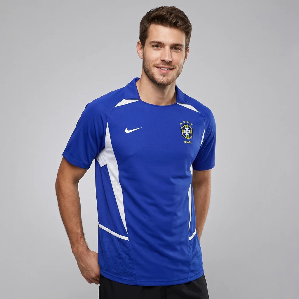Camisa Brazil Away 2002 - Retro Version