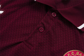 Camisa Bayern de Munique 2025/26 Edição Polo Borgonha