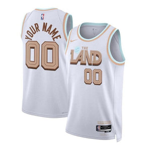 Cleveland Cavaliers Unisex 2023 NBA Jersey - City Edition - Branco