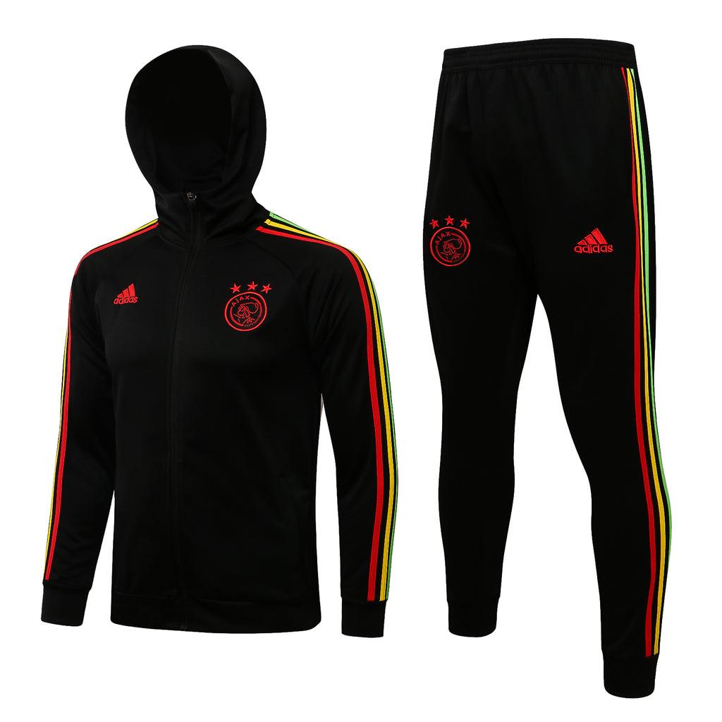 Agasalho Ajax 21/22 Preta - Com Capuz