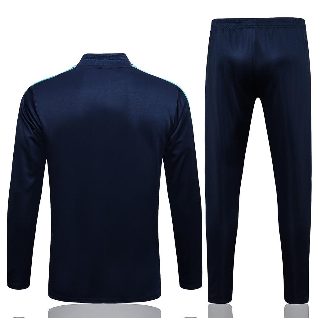 Agasalho Arsenal 21/22 Azul Escuro - Com Fecho
