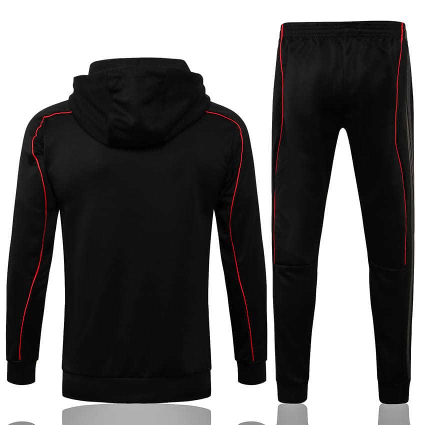 Agasalho Arsenal 21/22 Preto - Com Capuz