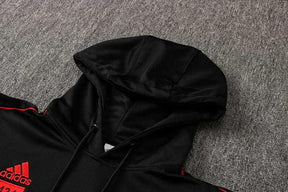 Agasalho Arsenal 21/22 Preto - Com Capuz