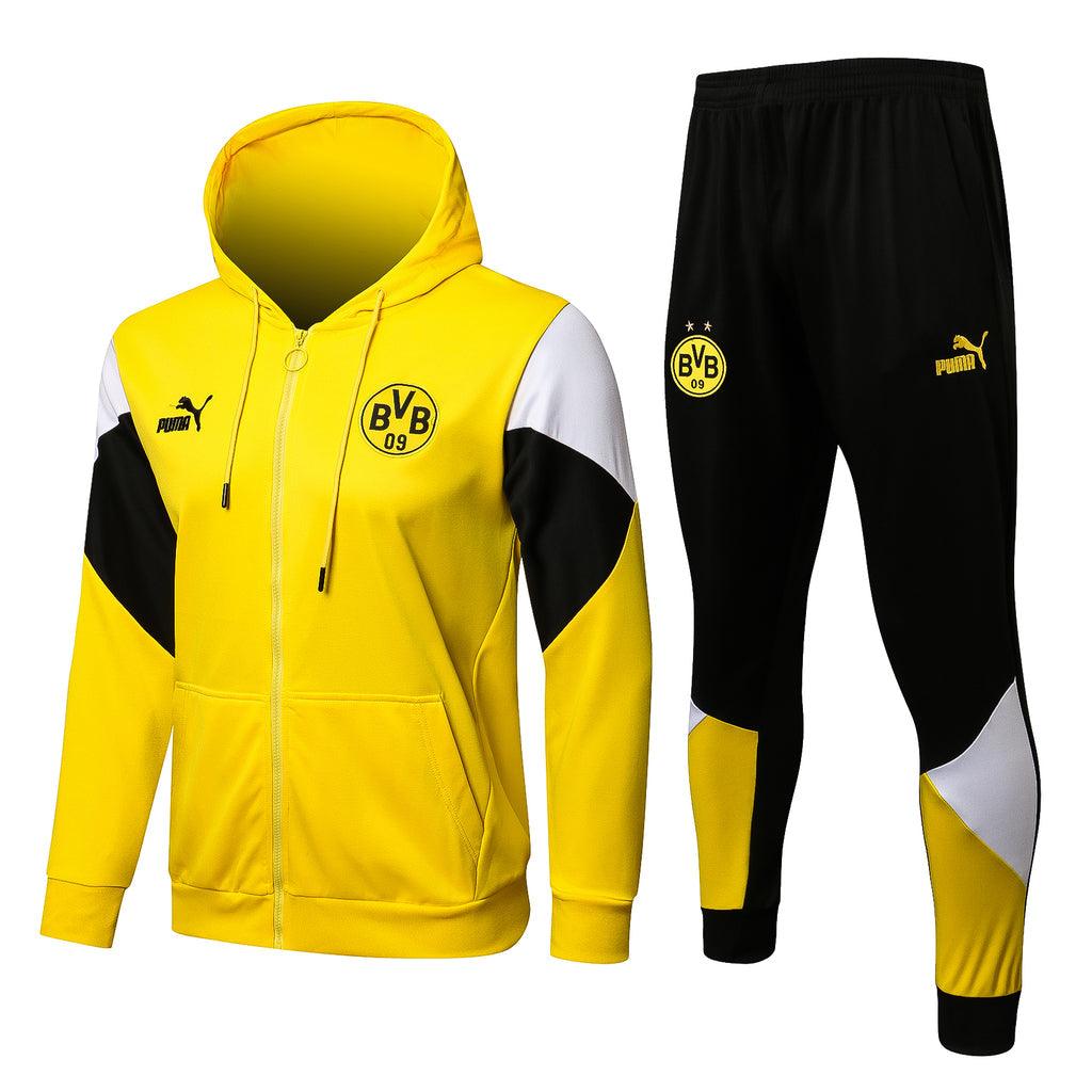Agasalho Borussia Dortmund 21/22 Amarela - Com Capuz