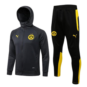 Agasalho Borussia Dortmund 21/22 Cinza - Com Capuz