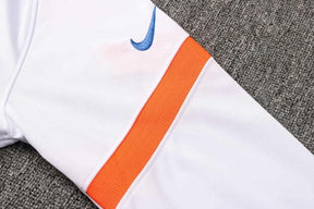 Agasalho Chelsea 21/22 Branco e Azul - Com Ziper