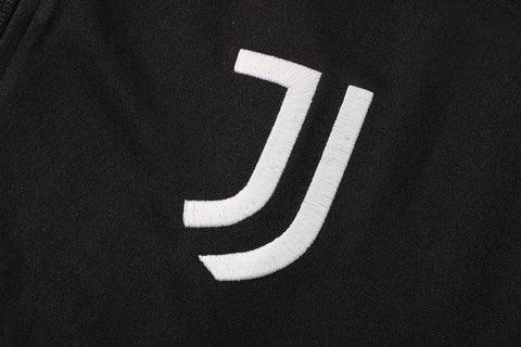 Agasalho Juventus 21/22 Preto - Com Fecho