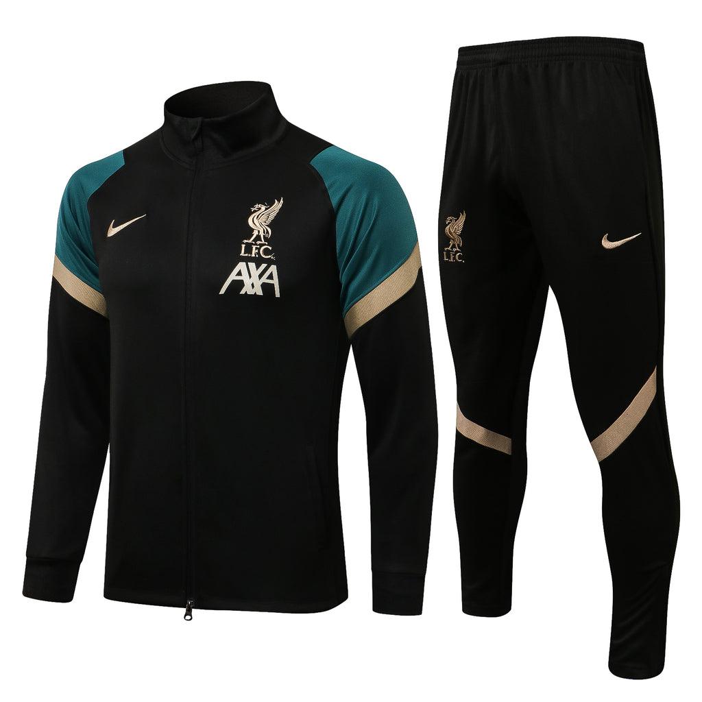 Agasalho Liverpool 21/22 Preta - Com Ziper