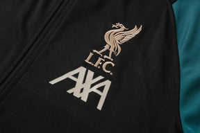 Agasalho Liverpool 21/22 Preta - Com Ziper