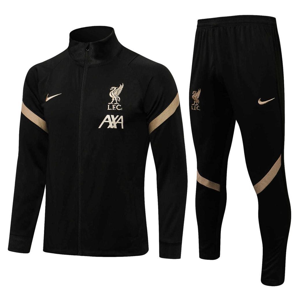 Agasalho Liverpool 21/22 Preto - Com Ziper