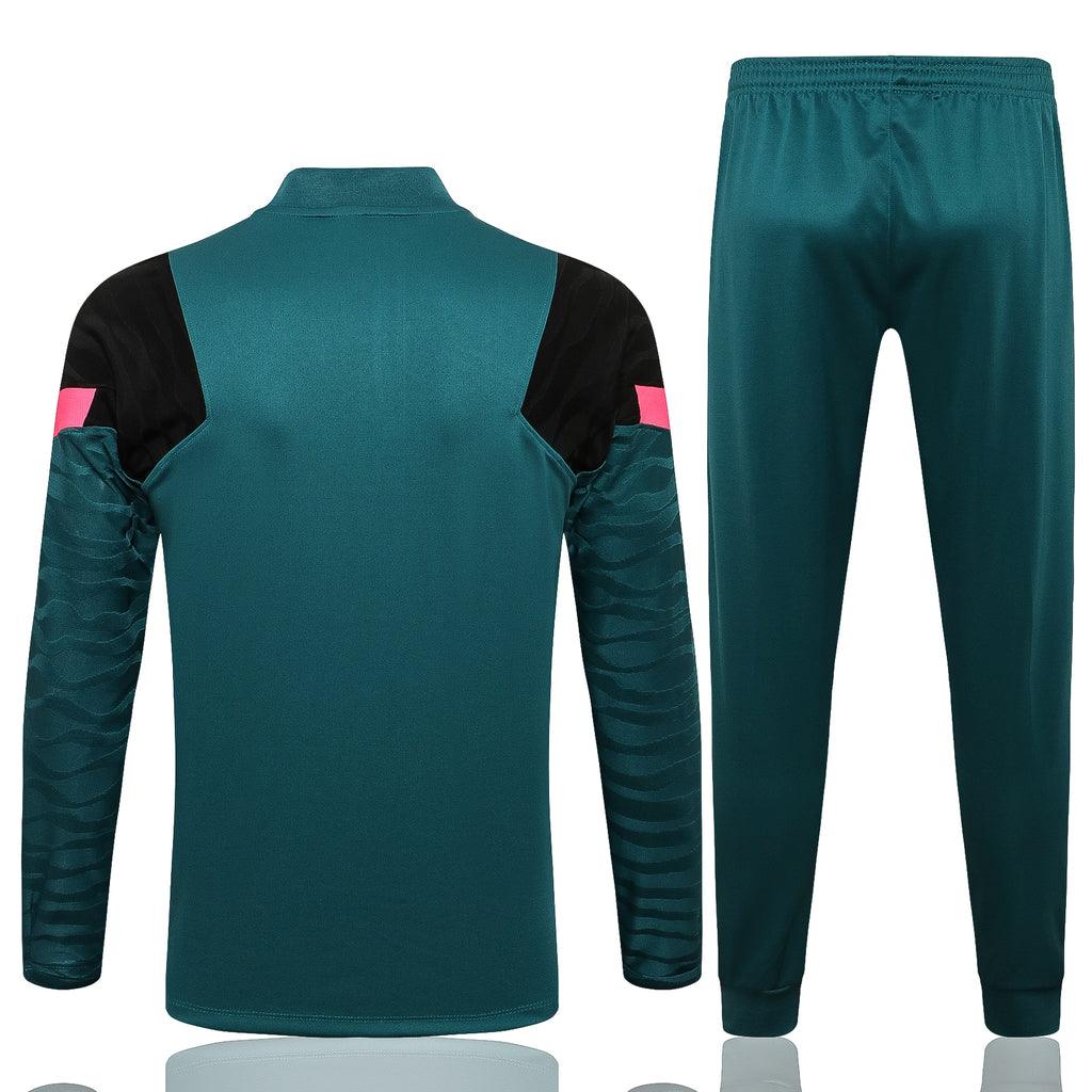 Agasalho Liverpool 21/22 Verde - Com Fecho