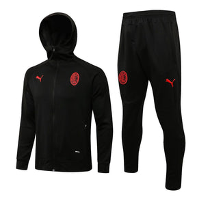 Agasalho Milan 21/22 Preta - Com Capuz