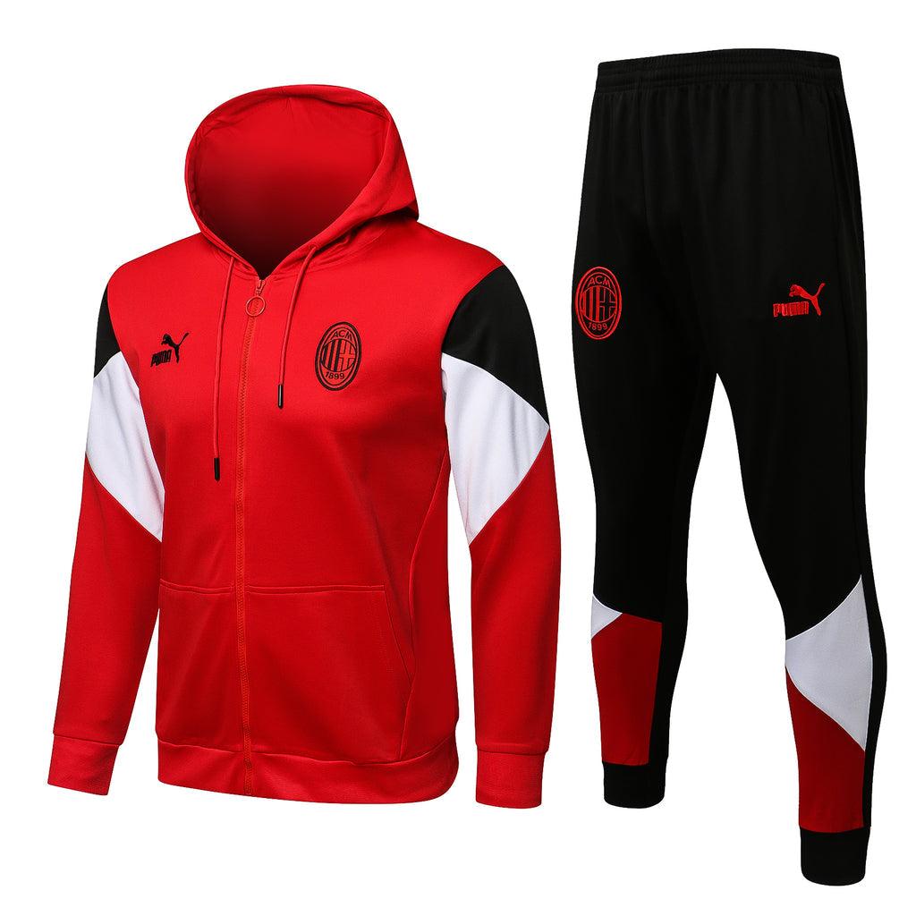 Agasalho Milan 21/22 Vermelha - Com Capuz