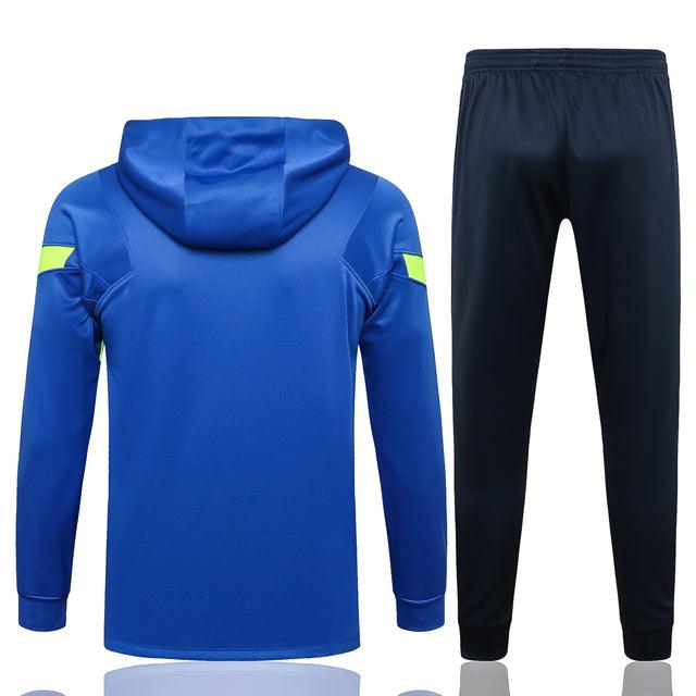 Agasalho Tottenham Spurs 21/22 Azul - Com Capuz