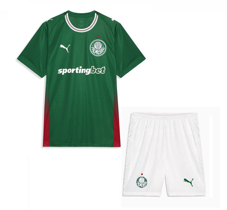 Camisa Palmeiras Home 2026 Kit Kids
