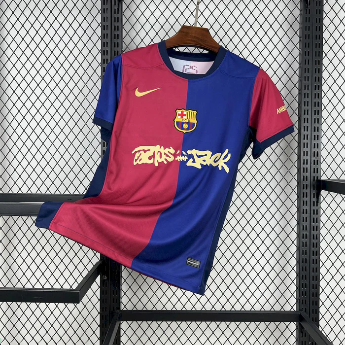 Camisa Barcelona X Travis Scott 24/25 I Home - Versão Torcedor