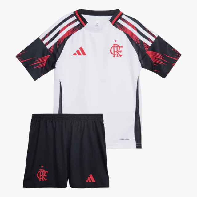 Camisa Flamengo Away 2025 Kit Kids