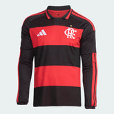 Camisa Flamengo Home 2026 Men - Long Sleeve