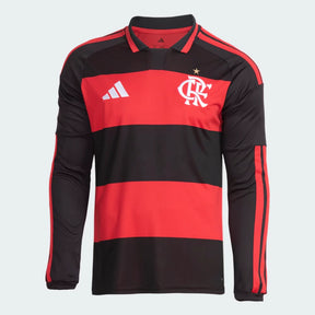 Camisa Flamengo Home 2026 Men - Long Sleeve