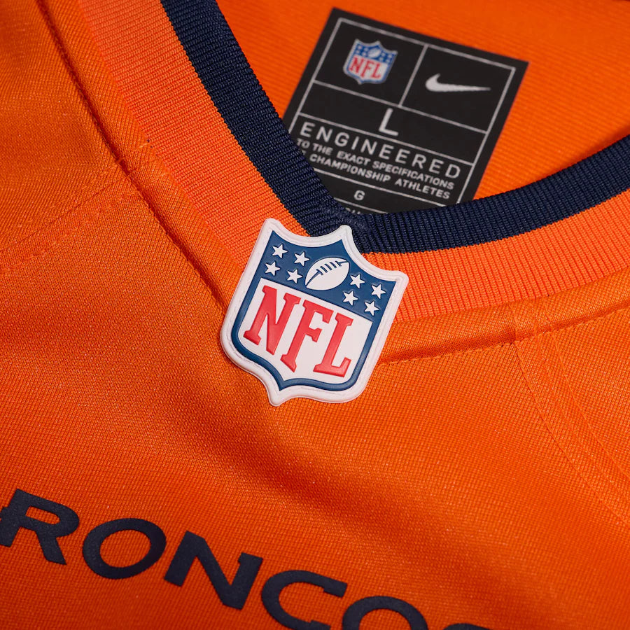 Patrick Surtain II #2 Denver Broncos - NFL Game Jersey - Laranja