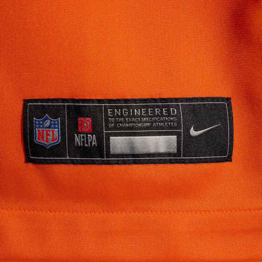 Bo Nix #10 Denver Broncos - NFL Game Jersey - Laranja