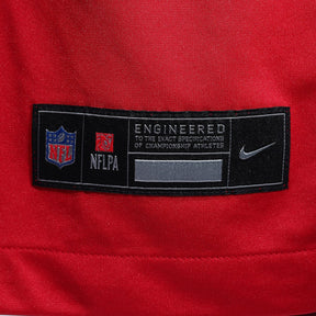 San Francisco 49ers Christian McCaffrey #23 NFL Game Jersey - Vermelho