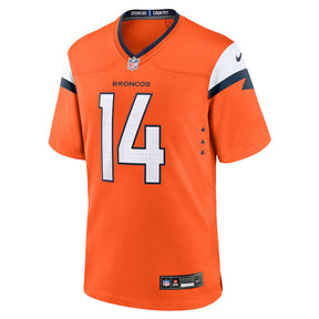 Courtland Sutton #14 Denver Broncos - NFL Game Jersey - Laranja